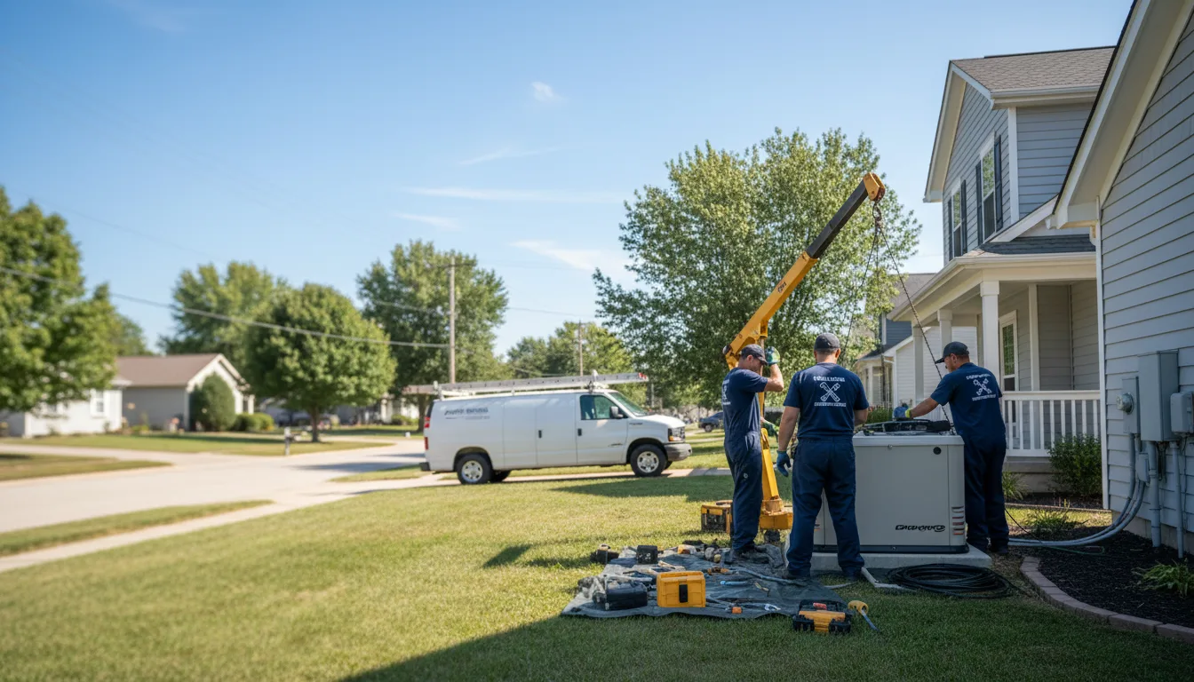 Generator Installation in Gibson, IA near me